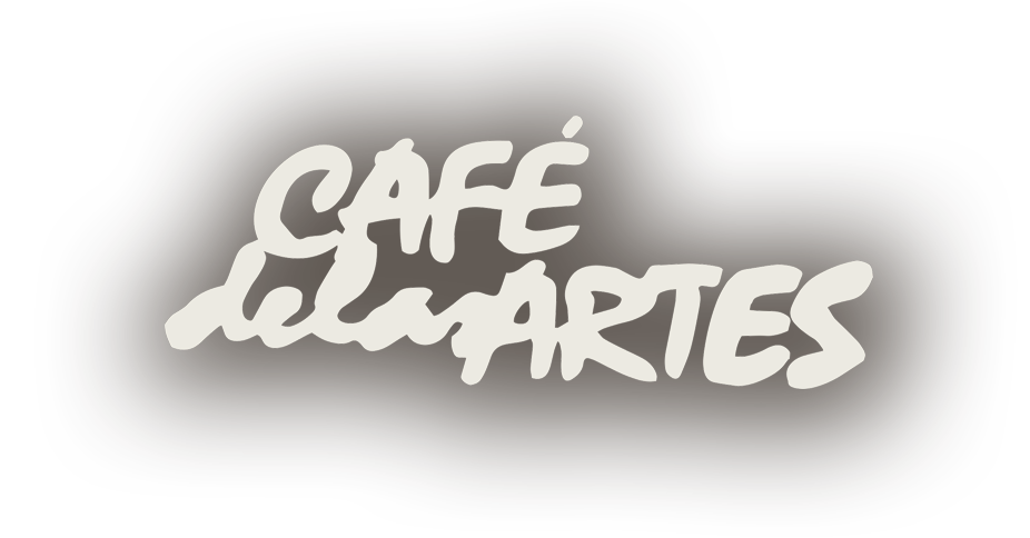logotipo del café de las artes